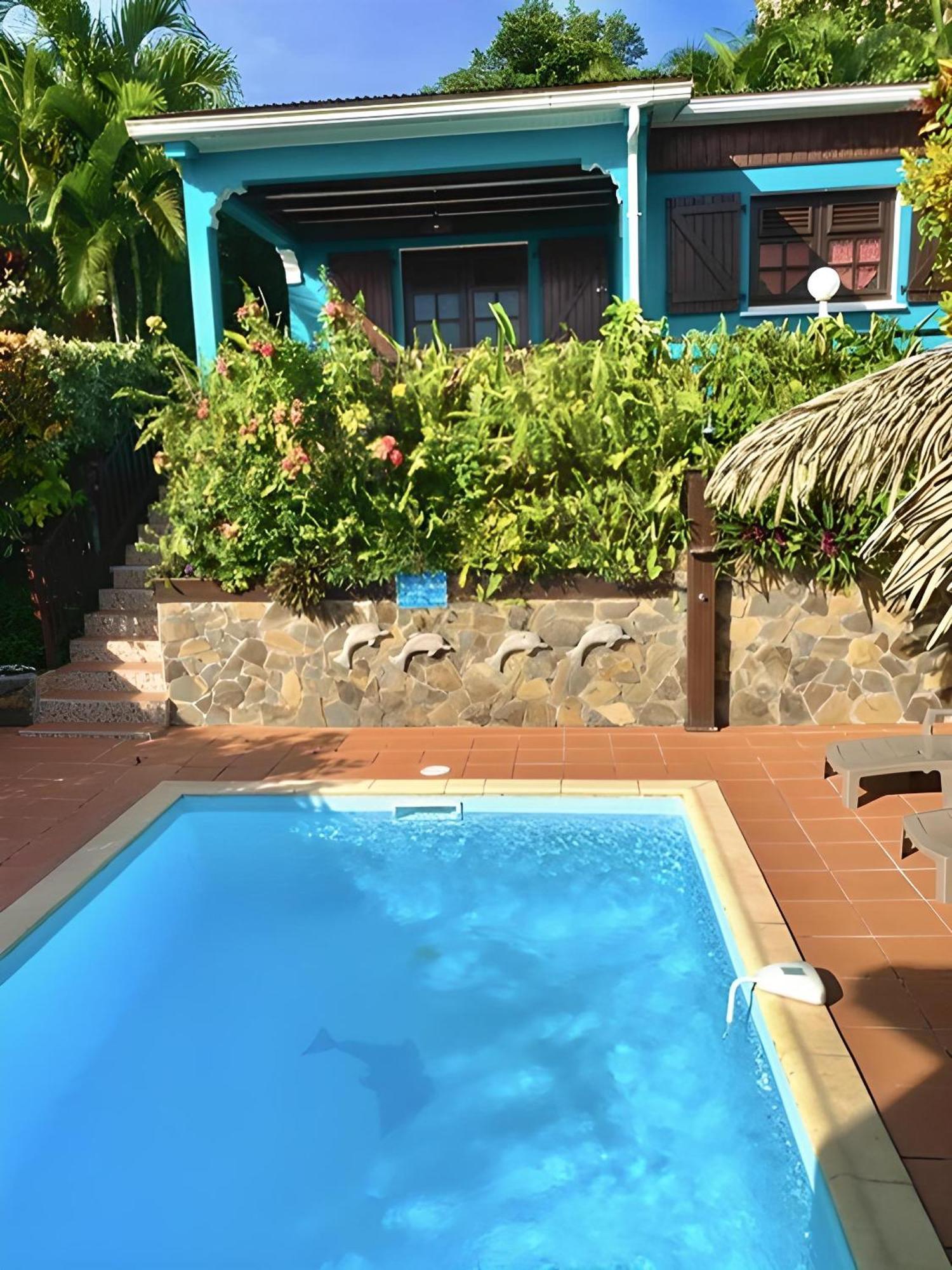 Les Villas Pameyaque 2 F2 Avec 1 Piscine Et 1 F3 Avec 1 Piscine, Superbe Vue Sur La Mer Riviere-Salee エクステリア 写真