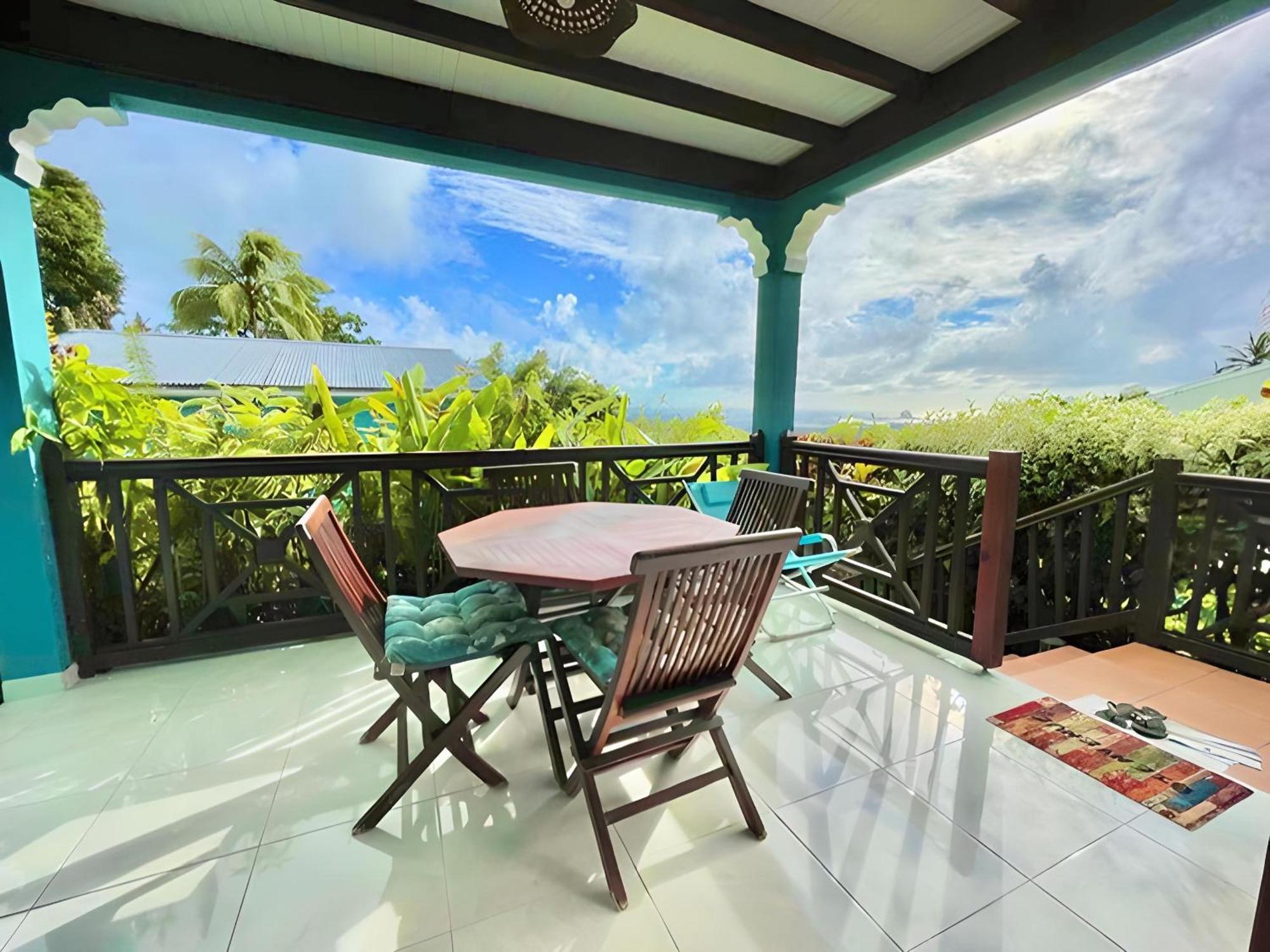 Les Villas Pameyaque 2 F2 Avec 1 Piscine Et 1 F3 Avec 1 Piscine, Superbe Vue Sur La Mer Riviere-Salee エクステリア 写真