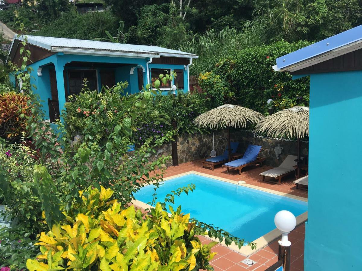 Les Villas Pameyaque 2 F2 Avec 1 Piscine Et 1 F3 Avec 1 Piscine, Superbe Vue Sur La Mer Riviere-Salee エクステリア 写真